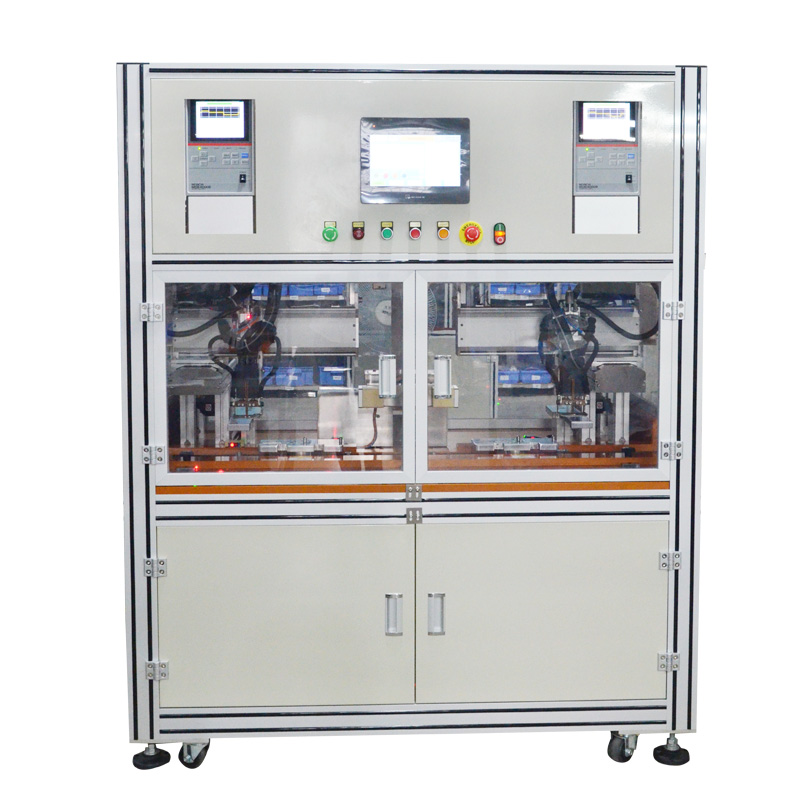  流水式双工位自动点焊机